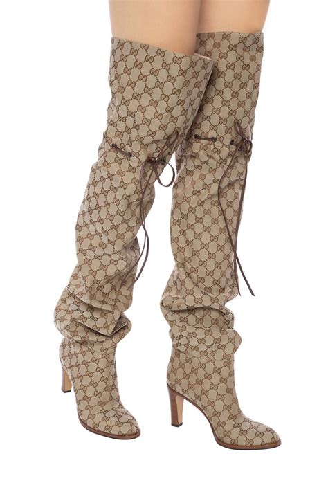 gucci boots thigh high.